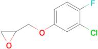 2-[(3-chloro-4-fluorophenoxy)methyl]oxirane