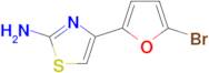 4-(5-Bromofuran-2-yl)-1,3-thiazol-2-amine