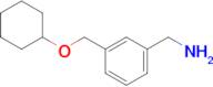 {3-[(cyclohexyloxy)methyl]phenyl}methanamine