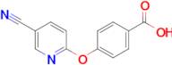 4-[(5-cyanopyridin-2-yl)oxy]benzoic acid