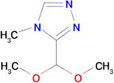 3-(Dimethoxymethyl)-4-methyl-4h-1,2,4-triazole