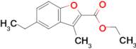 Ethyl 5-ethyl-3-methyl-1-benzofuran-2-carboxylate