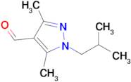 3,5-Dimethyl-1-(2-methylpropyl)-1h-pyrazole-4-carbaldehyde