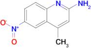 4-Methyl-6-nitroquinolin-2-amine