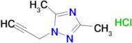 3,5-Dimethyl-1-(prop-2-yn-1-yl)-1h-1,2,4-triazole hydrochloride