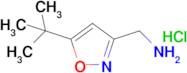 (5-Tert-butyl-1,2-oxazol-3-yl)methanamine hydrochloride