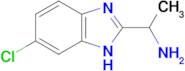 1-(6-chloro-1H-1,3-benzodiazol-2-yl)ethan-1-amine