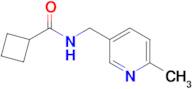 n-[(6-methylpyridin-3-yl)methyl]cyclobutanecarboxamide