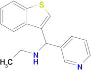 [1-benzothiophen-3-yl(pyridin-3-yl)methyl](ethyl)amine