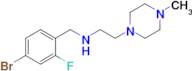 [(4-bromo-2-fluorophenyl)methyl][2-(4-methylpiperazin-1-yl)ethyl]amine