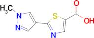 2-(1-Methyl-1h-pyrazol-4-yl)-1,3-thiazole-5-carboxylic acid