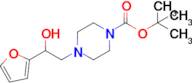 Tert-butyl 4-[2-(furan-2-yl)-2-hydroxyethyl]piperazine-1-carboxylate