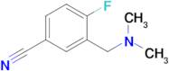 3-[(dimethylamino)methyl]-4-fluorobenzonitrile