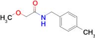 2-Methoxy-N-[(4-methylphenyl)methyl]acetamide