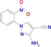 3-Amino-1-(2-nitrophenyl)-1h-pyrazole-4-carbonitrile
