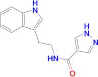 n-[2-(1h-indol-3-yl)ethyl]-1h-pyrazole-4-carboxamide