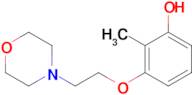 2-Methyl-3-[2-(morpholin-4-yl)ethoxy]phenol