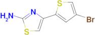 4-(4-Bromothiophen-2-yl)-1,3-thiazol-2-amine