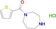 1-(Thiophene-2-carbonyl)-1,4-diazepane hydrochloride