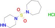 1-(Piperazine-1-sulfonyl)azepane hydrochloride