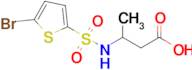 3-(5-Bromothiophene-2-sulfonamido)butanoic acid