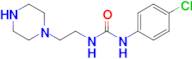 3-(4-Chlorophenyl)-1-[2-(piperazin-1-yl)ethyl]urea
