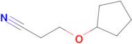 3-(Cyclopentyloxy)propanenitrile