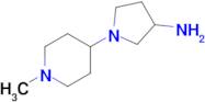 1-(1-Methylpiperidin-4-yl)pyrrolidin-3-amine