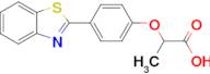 2-[4-(1,3-benzothiazol-2-yl)phenoxy]propanoic acid