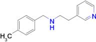 [(4-methylphenyl)methyl][2-(pyridin-3-yl)ethyl]amine