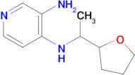 4-N-[1-(oxolan-2-yl)ethyl]pyridine-3,4-diamine