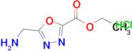 Ethyl 5-(aminomethyl)-1,3,4-oxadiazole-2-carboxylate hydrochloride