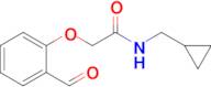 n-(Cyclopropylmethyl)-2-(2-formylphenoxy)acetamide