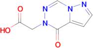 2-{4-oxo-4h,5h-pyrazolo[1,5-d][1,2,4]triazin-5-yl}acetic acid