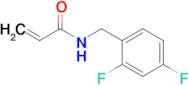 n-[(2,4-difluorophenyl)methyl]prop-2-enamide