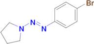 1-[(1e)-2-(4-bromophenyl)diazen-1-yl]pyrrolidine