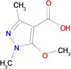 5-Methoxy-1,3-dimethyl-1h-pyrazole-4-carboxylic acid