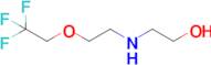 2-{[2-(2,2,2-trifluoroethoxy)ethyl]amino}ethan-1-ol