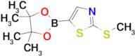 2-(Methylsulfanyl)-5-(4,4,5,5-tetramethyl-1,3,2-dioxaborolan-2-yl)-1,3-thiazole