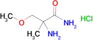 2-Amino-3-methoxy-2-methylpropanamide hydrochloride