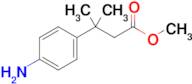 Methyl 3-(4-aminophenyl)-3-methylbutanoate