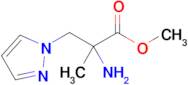 Methyl 2-amino-2-methyl-3-(1h-pyrazol-1-yl)propanoate