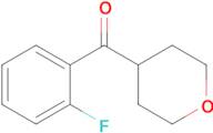 (2-Fluorophenyl)(tetrahydro-2h-pyran-4-yl)methanone