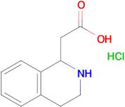 2-(1,2,3,4-Tetrahydroisoquinolin-1-yl)acetic acid hydrochloride