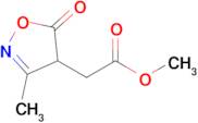 Methyl 2-(3-methyl-5-oxo-4,5-dihydro-1,2-oxazol-4-yl)acetate