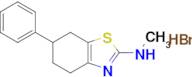 n-Methyl-6-phenyl-4,5,6,7-tetrahydro-1,3-benzothiazol-2-amine hydrobromide