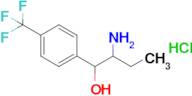 2-Amino-1-[4-(trifluoromethyl)phenyl]butan-1-ol hydrochloride