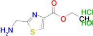 Ethyl 2-(aminomethyl)-1,3-thiazole-4-carboxylate dihydrochloride