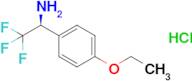 (1s)-1-(4-Ethoxyphenyl)-2,2,2-trifluoroethan-1-amine hydrochloride