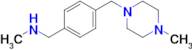 Methyl({4-[(4-methylpiperazin-1-yl)methyl]phenyl}methyl)amine